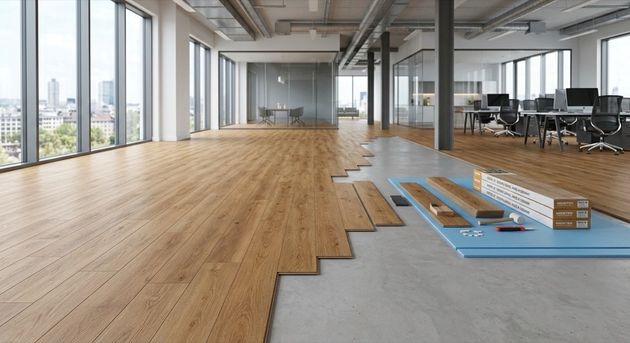 Gewerbliche Bodenbeläge Frankfurt